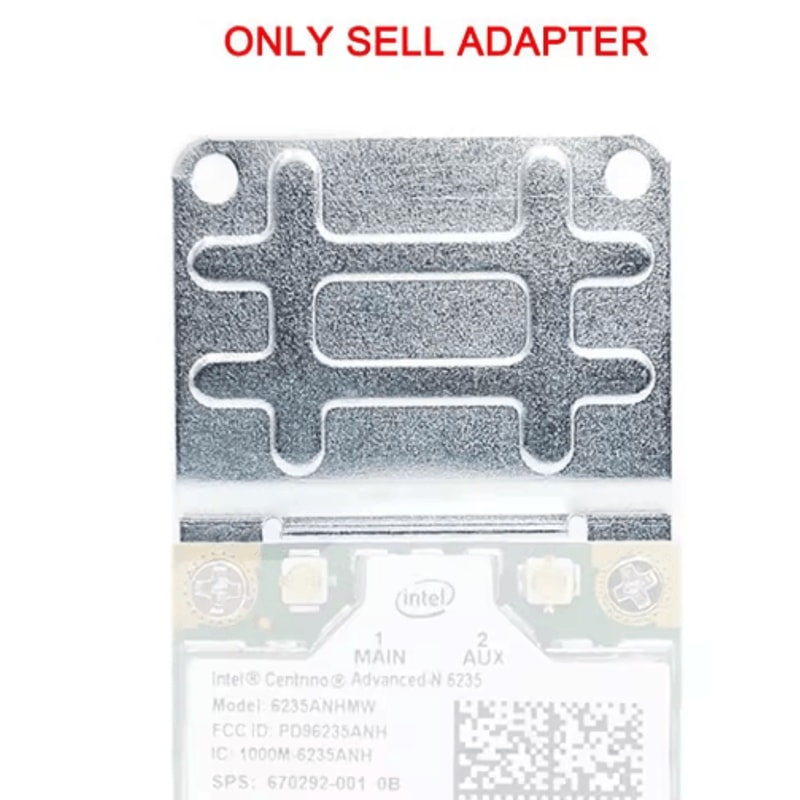Mini PCIE HalfHeight To FullHeight Metal Mounting Bracket 5