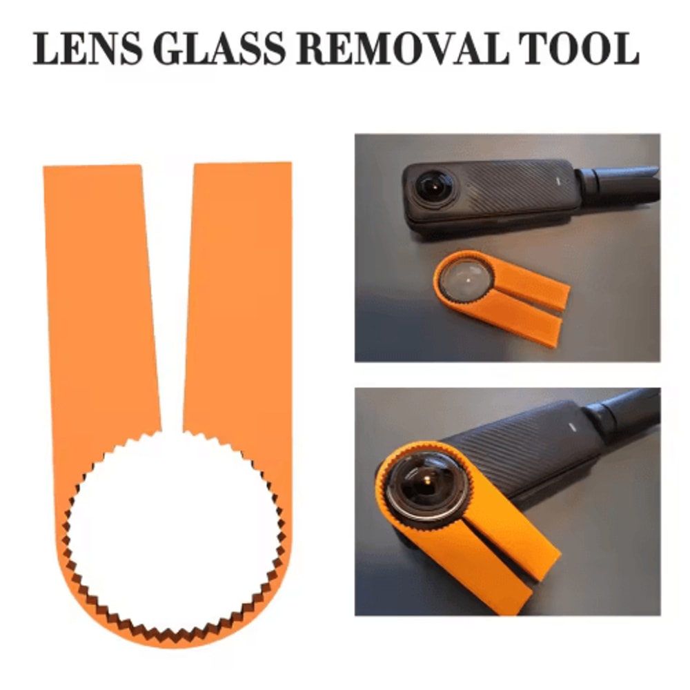 Lens Glass Removal Tool For Insta360 X4 Action Camera 2