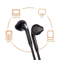 Ergonomic Wired InEar Headphones With Microphone 5