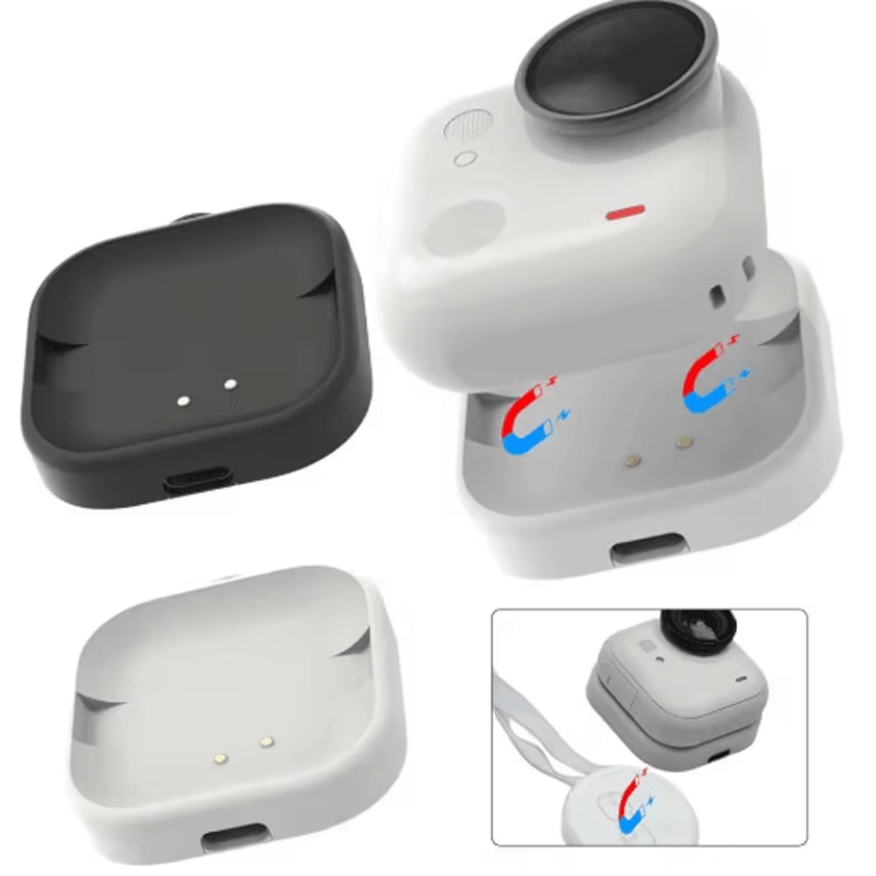 Magnetic Wireless Charging Stand For Insta360 Go Cameras 4