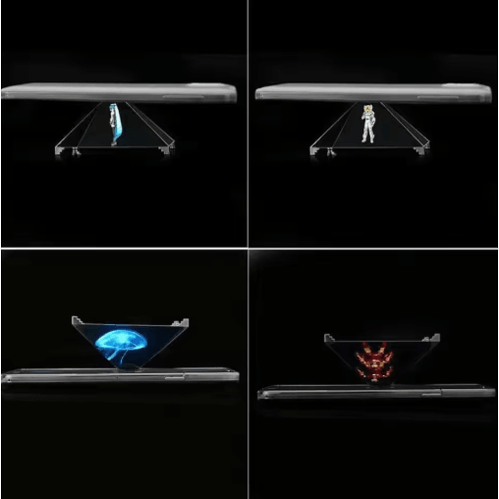 3D Hologram Pyramid Projector For Smartphones 2