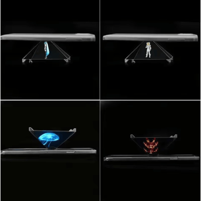 3D Hologram Pyramid Projector For Smartphones 2