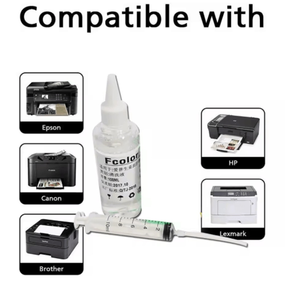 100ml DTF Cleaning Solution For Smooth Printer Performance 4
