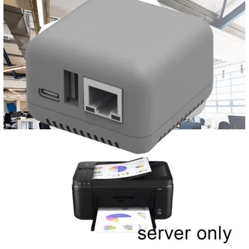 Mini USB 20 Network Print Server For Shared Wireless Printing 7