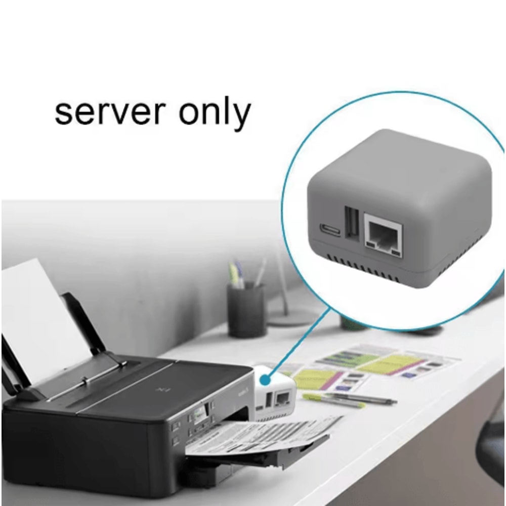 Mini USB 20 Network Print Server For Shared Wireless Printing 8