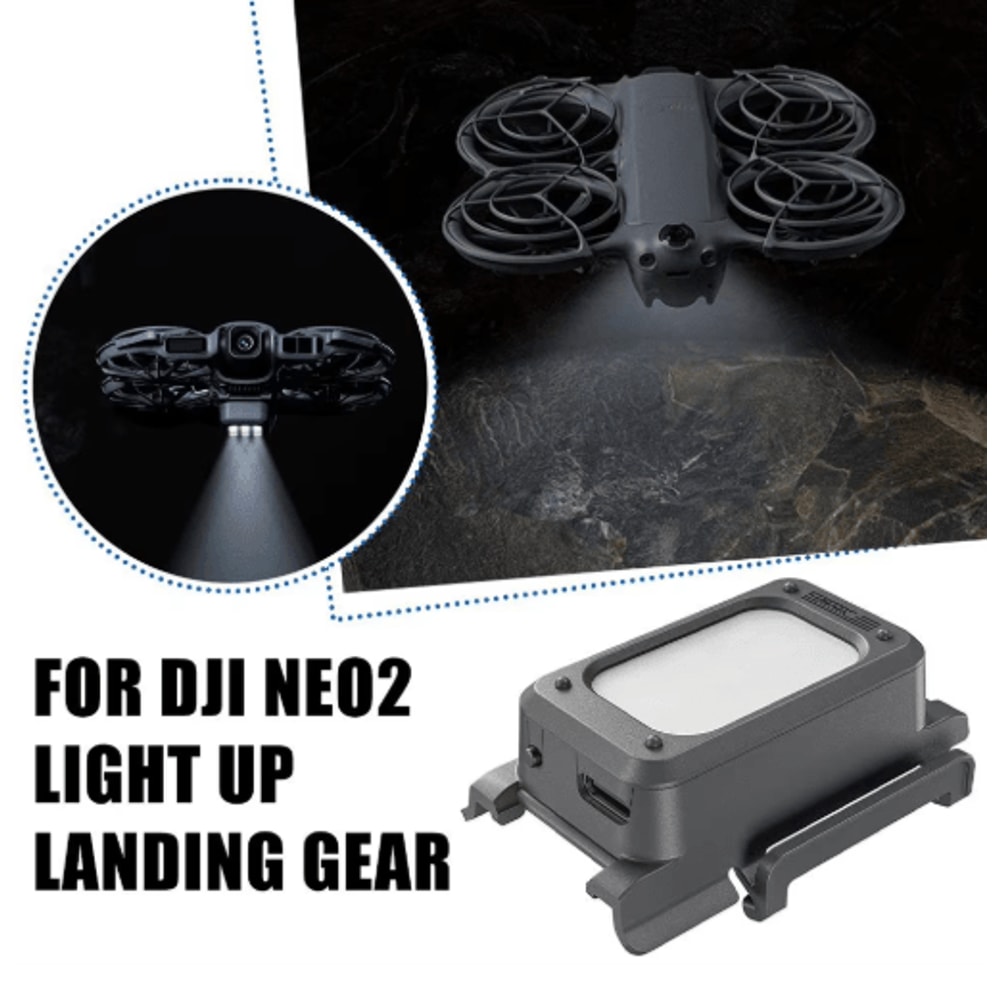 Illuminated Landing Gear Protection Kit For DJI Neo 2 6