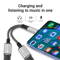 60W PD USB C Splitter With Dual TypeC Audio Charging Adapter 4