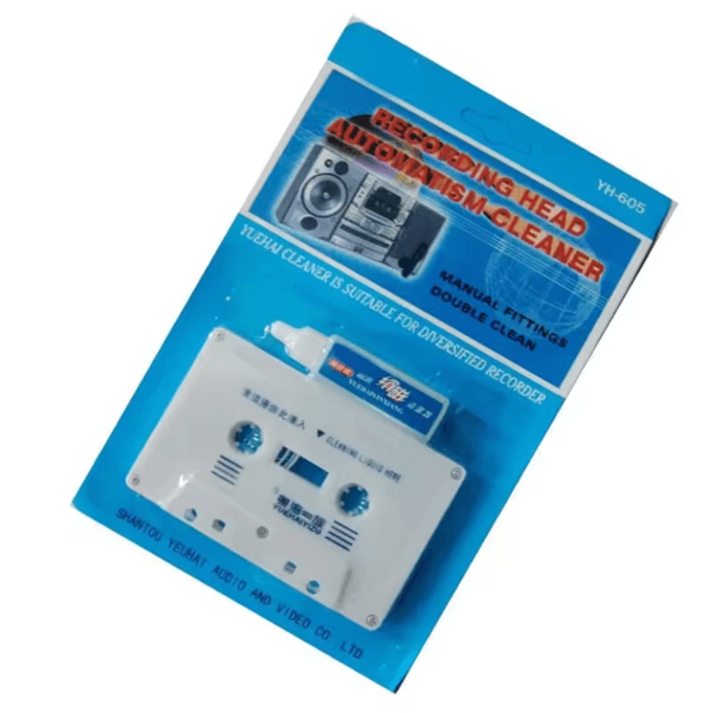 Audio Cassette Tape Head Cleaner For Car Home Players 2