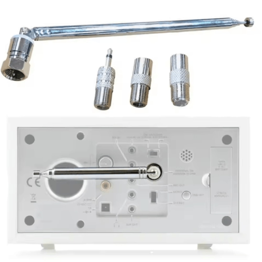 Telescopic DAB FM Radio Antenna With 35mm Adapter 4