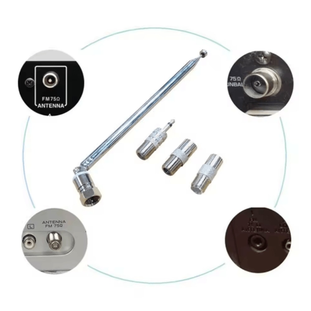 Telescopic DAB FM Radio Antenna With 35mm Adapter 5
