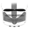 Dustproof AntiScratch VR Lens Protector Cover For Meta Quest 3 4