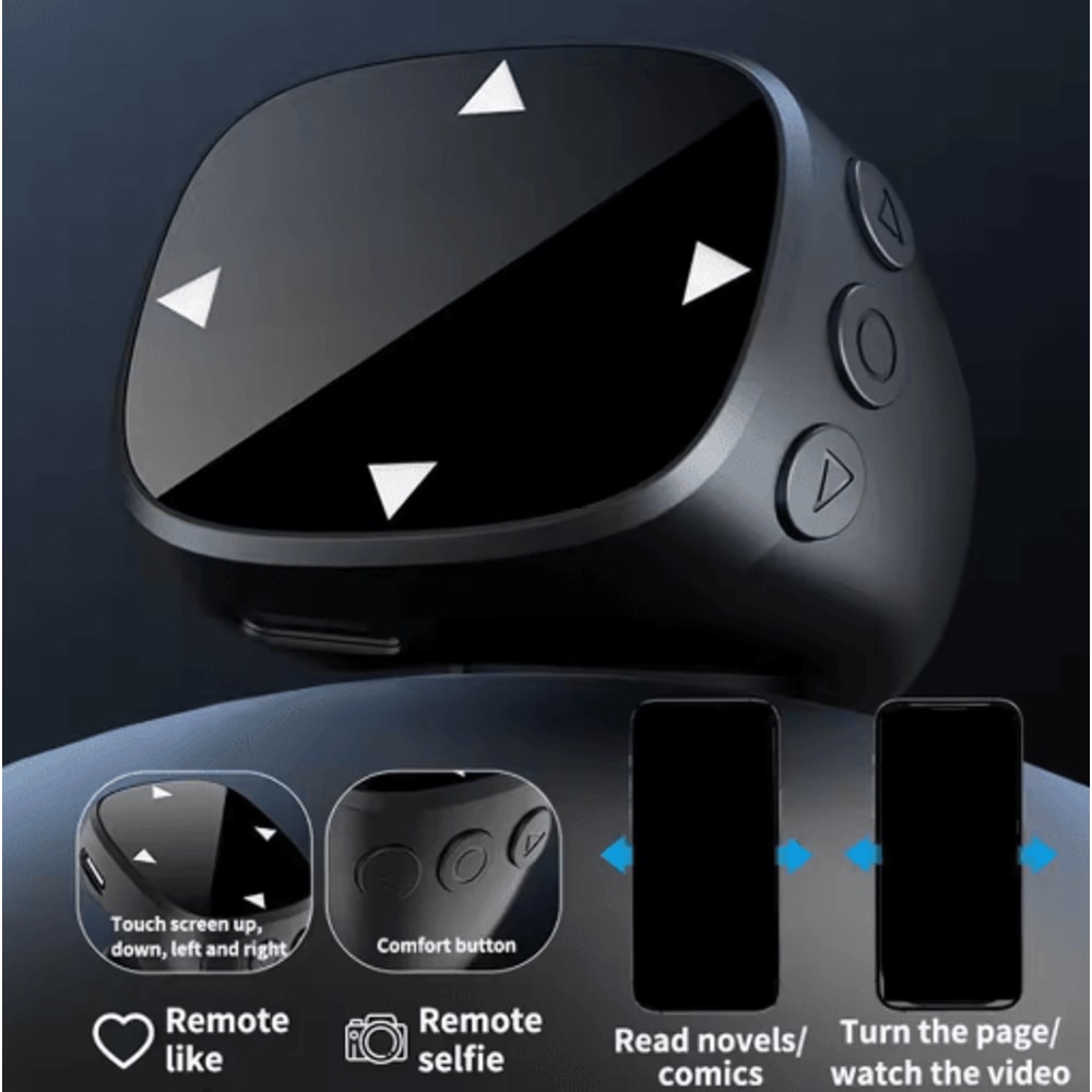 Bluetooth Touch Screen Controller For Short Videos Page Flipping 0