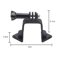 DJI Avata 2 Expansion Camera Bracket For GoPro Insta360 2