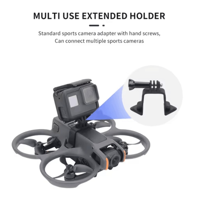 DJI Avata 2 Expansion Camera Bracket For GoPro Insta360 5