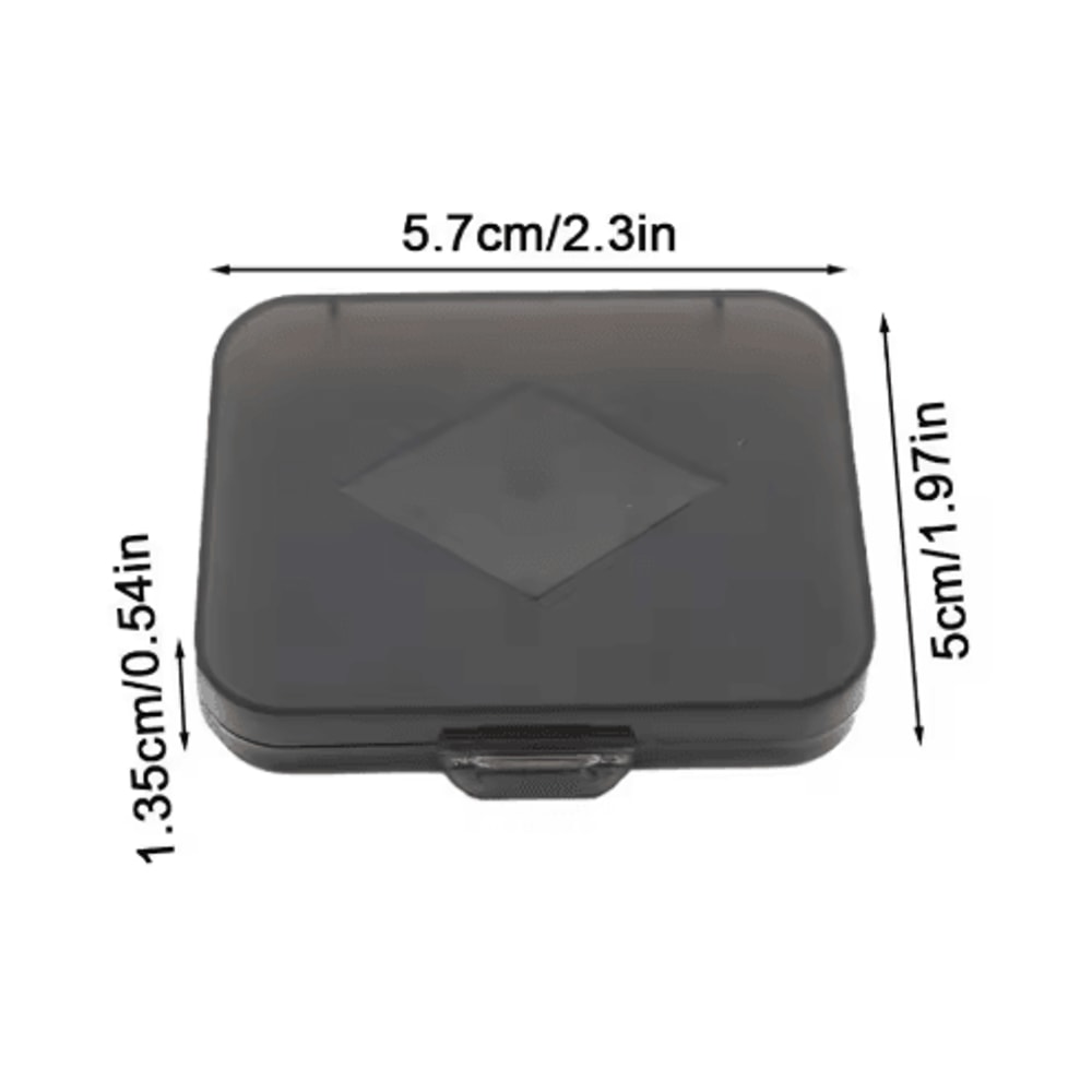 Portable Transparent Eartip Storage Box For Silicone Memory Foam Tips 3