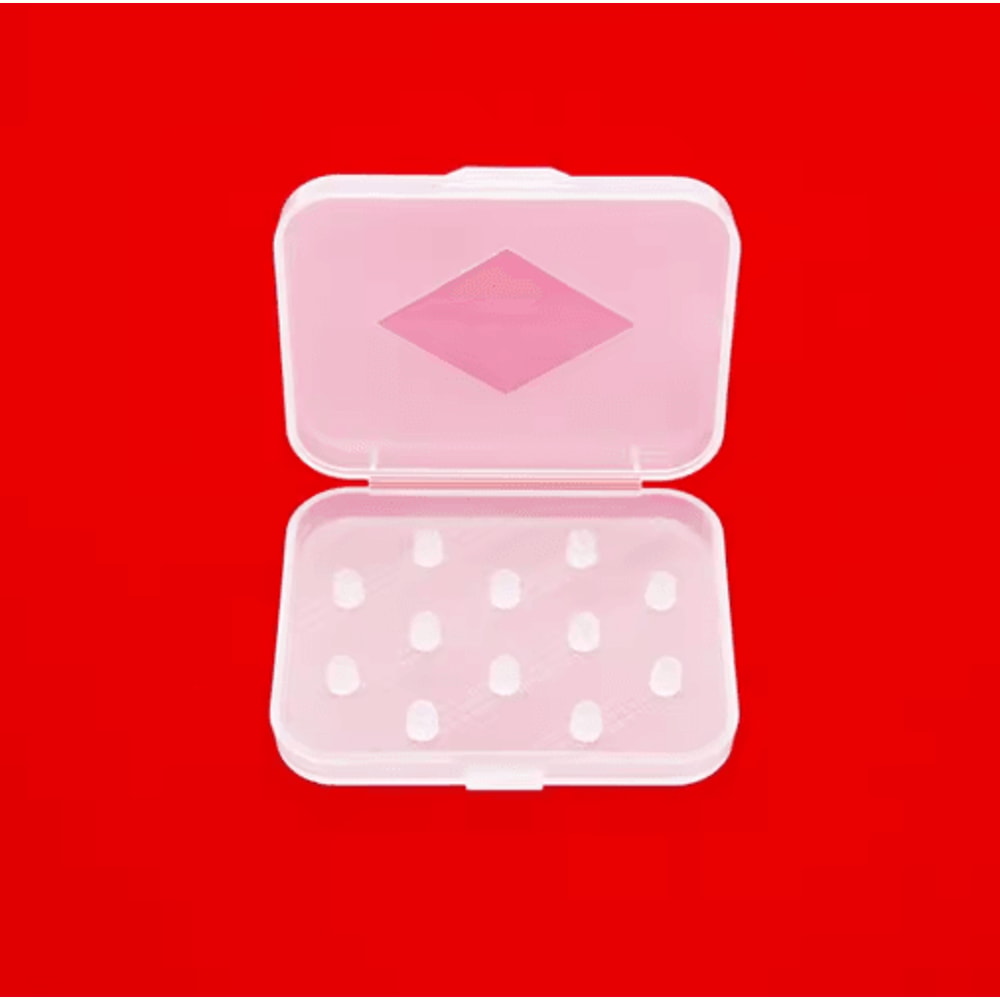 Portable Transparent Eartip Storage Box For Silicone Memory Foam Tips 5