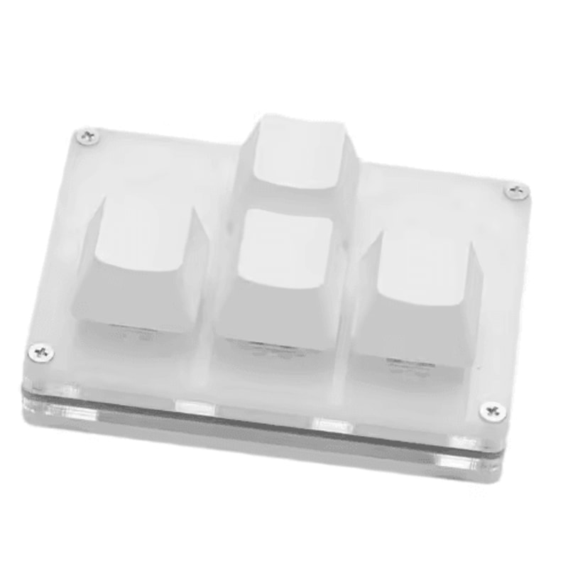 Mini 4Key Mechanical Shortcut Keypad With Direction Arrow Keys 0