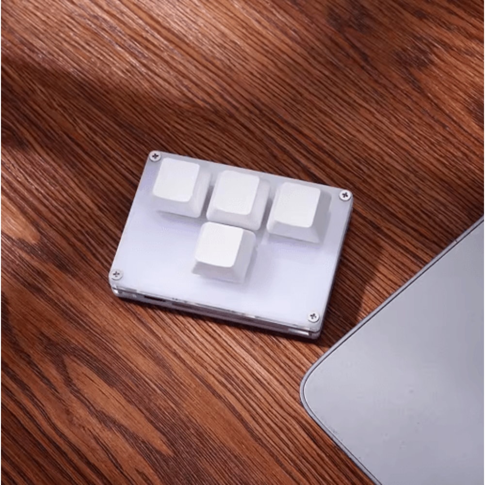 Mini 4Key Mechanical Shortcut Keypad With Direction Arrow Keys 1