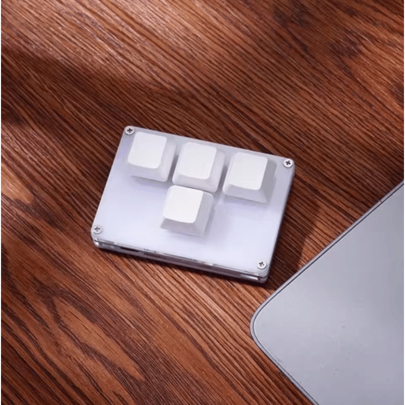 Mini 4Key Mechanical Shortcut Keypad With Direction Arrow Keys 1