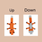 3D Pixel Fox Decoration For Halloween Home Display 3