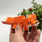 3D Pixel Fox Decoration For Halloween Home Display 0