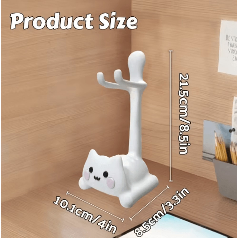 Cute CatShaped Game Controller Stand For PS5 Xbox Switch 2