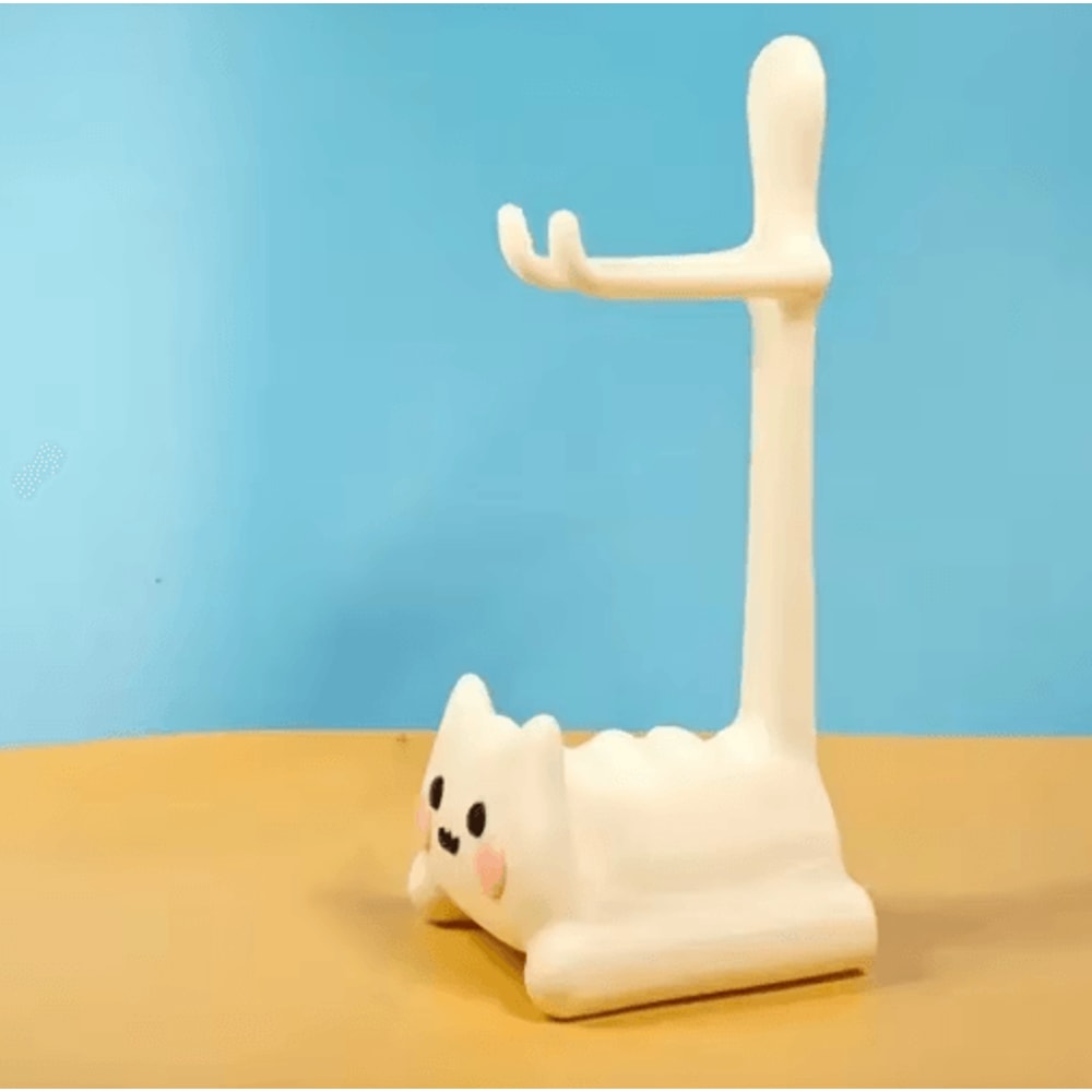 Cute CatShaped Game Controller Stand For PS5 Xbox Switch 3