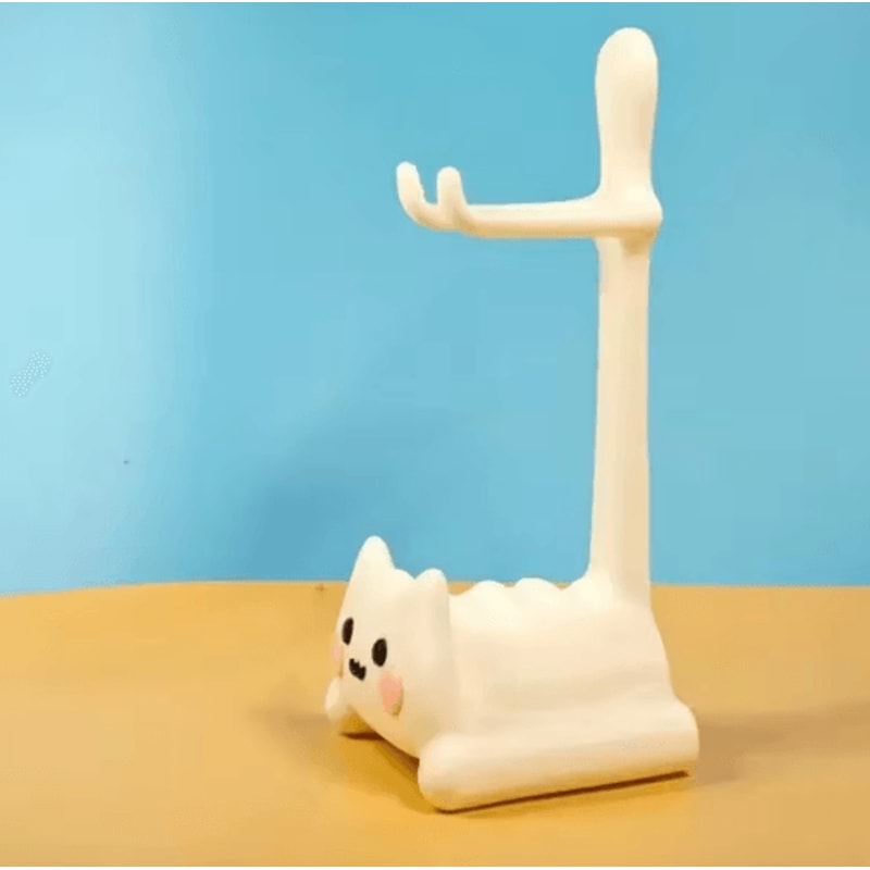 Cute CatShaped Game Controller Stand For PS5 Xbox Switch 3