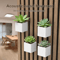 Square Acoustic Panel Shelf Rack For Plants Stylish Storage 2