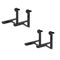 4PCS HeavyDuty Acoustic Panel Brackets For Sound Insulation 1