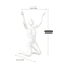 Funny KingThemed Pen Holder For Halloween Home Decor 1