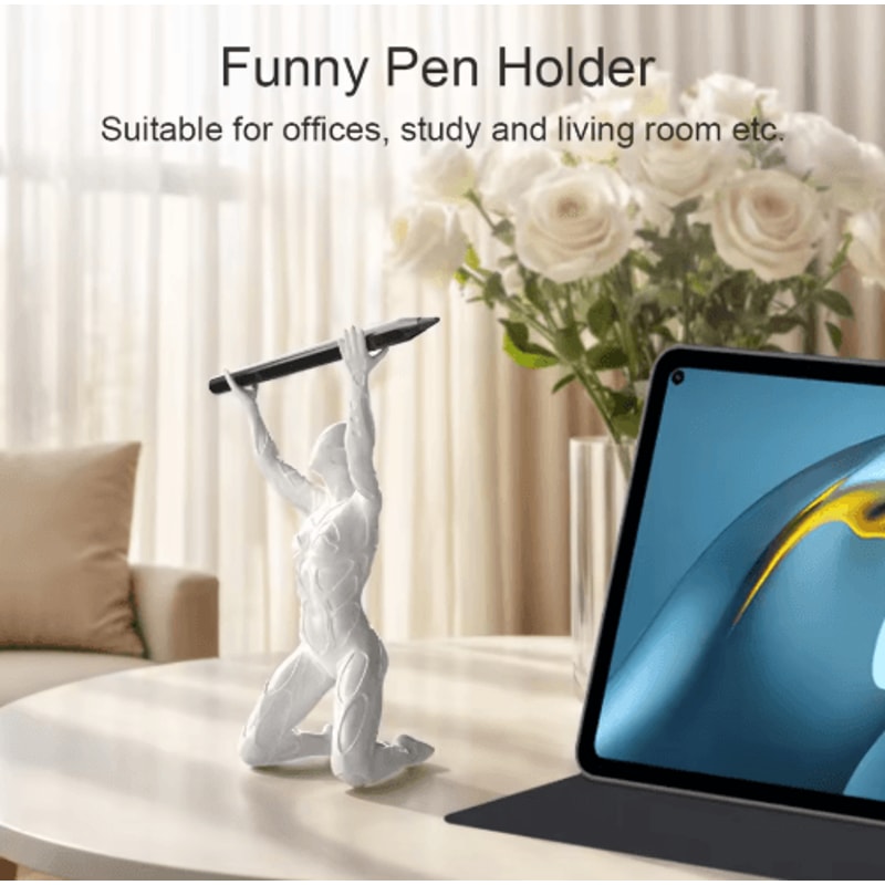 Funny KingThemed Pen Holder For Halloween Home Decor 5