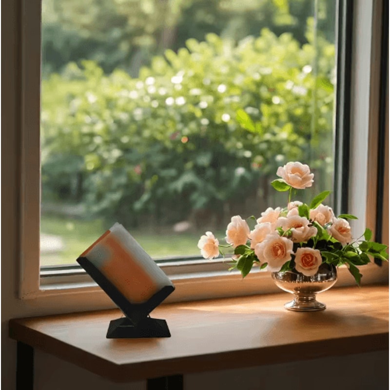 Minimalist Business Card Holder For Modern Desk Organization 0