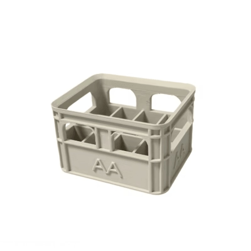 Retro Industrial Beer Frame Battery Storage Box For Desktop Organization 1