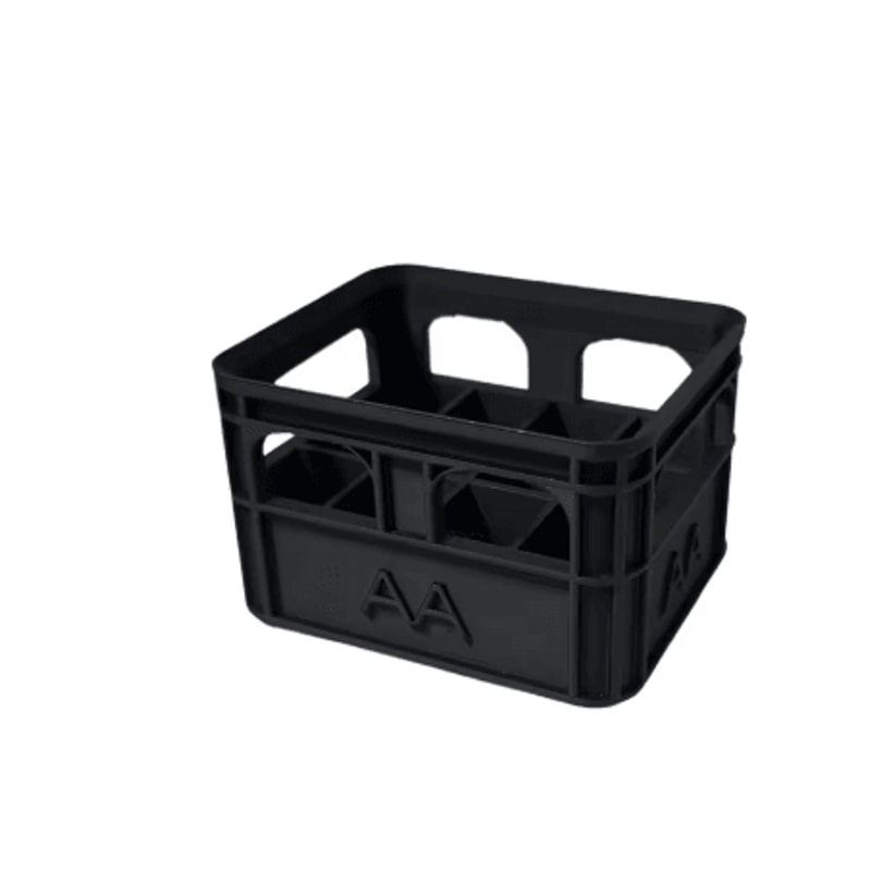 Retro Industrial Beer Frame Battery Storage Box For Desktop Organization 2