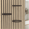 2PCS Black Acoustic Panel Plant Rings For Wall Ceiling Gaps 4