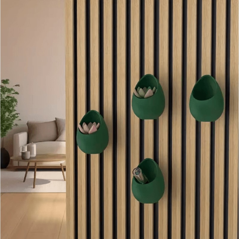 Acoustic Panel Planting Tray For Stylish Wall Decor Storage 6