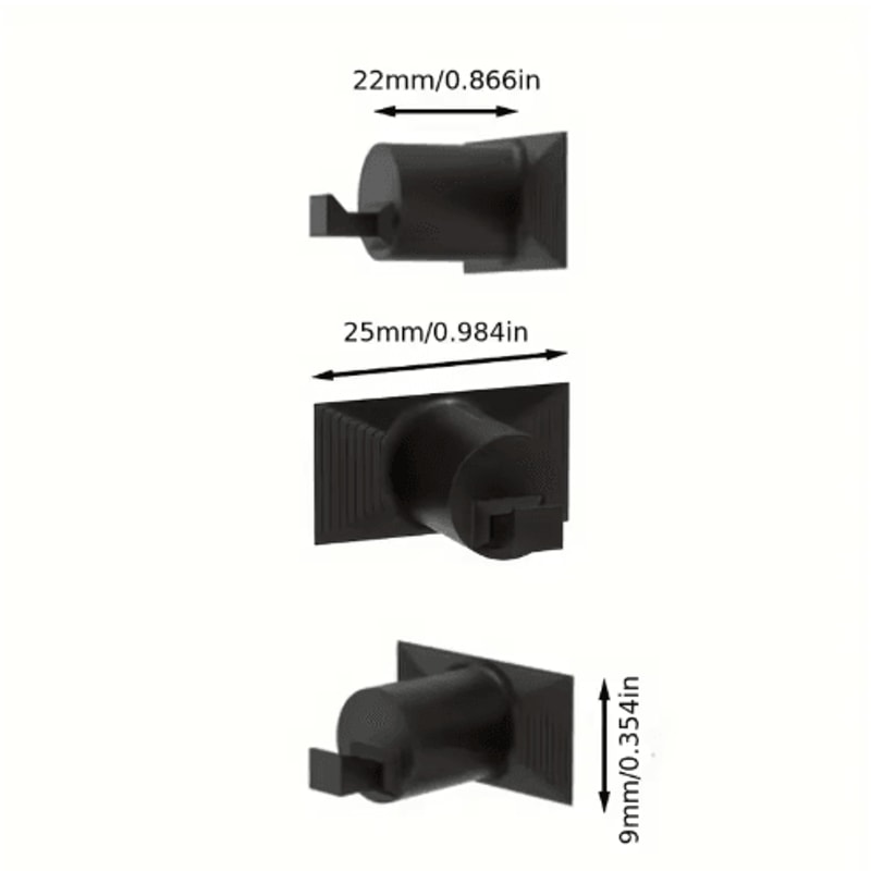 HeavyDuty Acoustic Panel Hooks For Home Office Organization 2