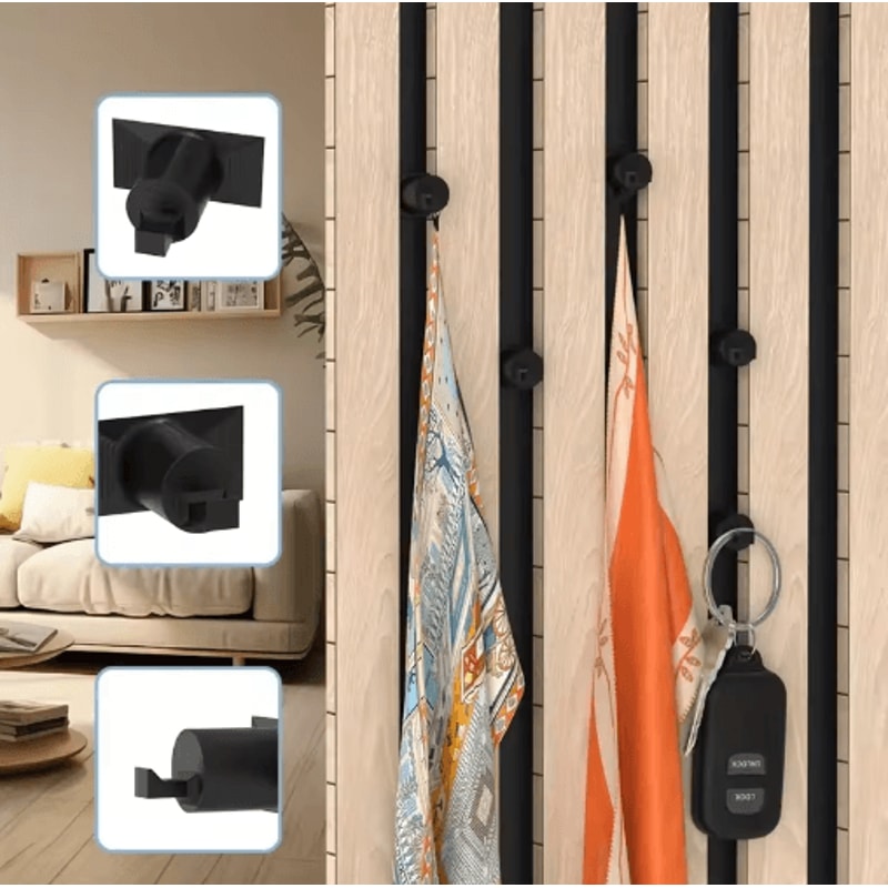 HeavyDuty Acoustic Panel Hooks For Home Office Organization 3