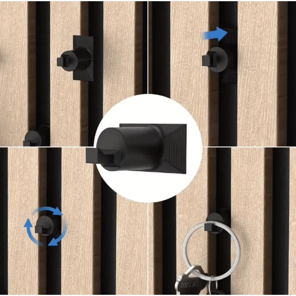 HeavyDuty Acoustic Panel Hooks For Home Office Organization 4