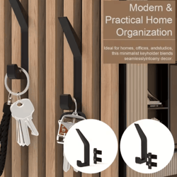 3pcs no-drill acoustic panel hooks for home & office soundproofing