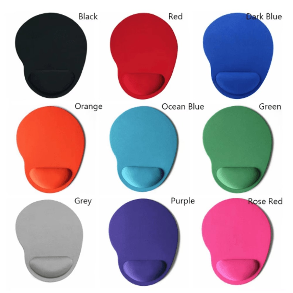 Ergonomic Wrist Support Mouse Pad For PC Laptop Use 10