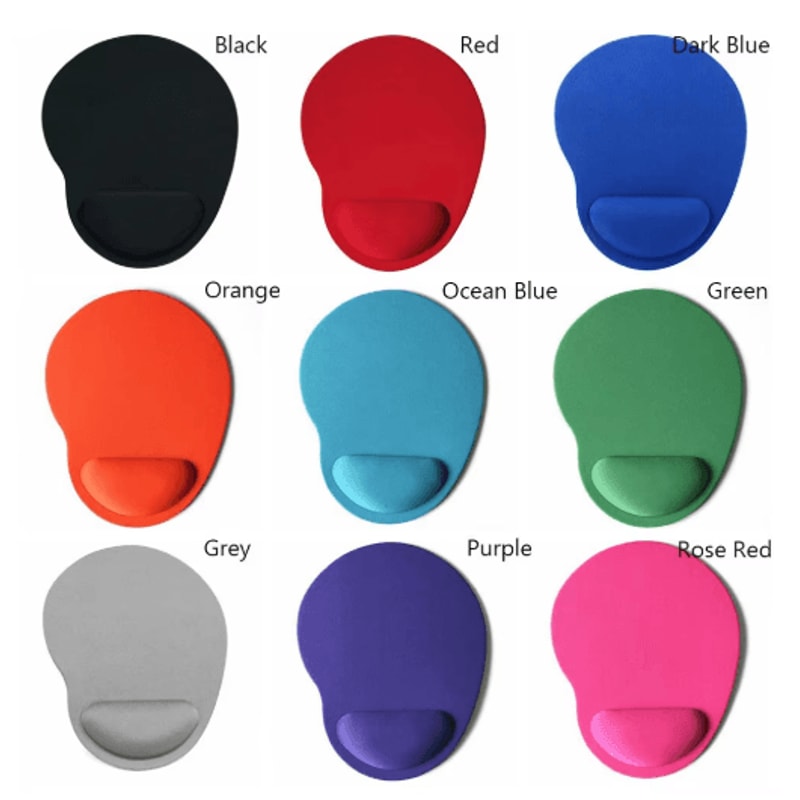 Ergonomic Wrist Support Mouse Pad For PC Laptop Use 10