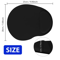 Ergonomic Wrist Support Mouse Pad For PC Laptop Use 11