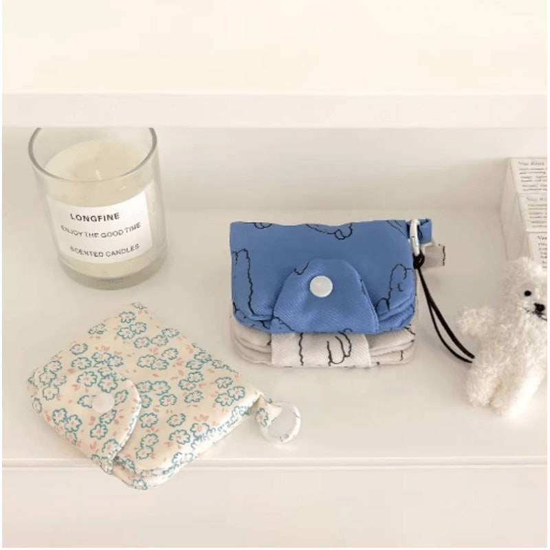 Cute Floral Coin Purse Card Holder For Girls 6