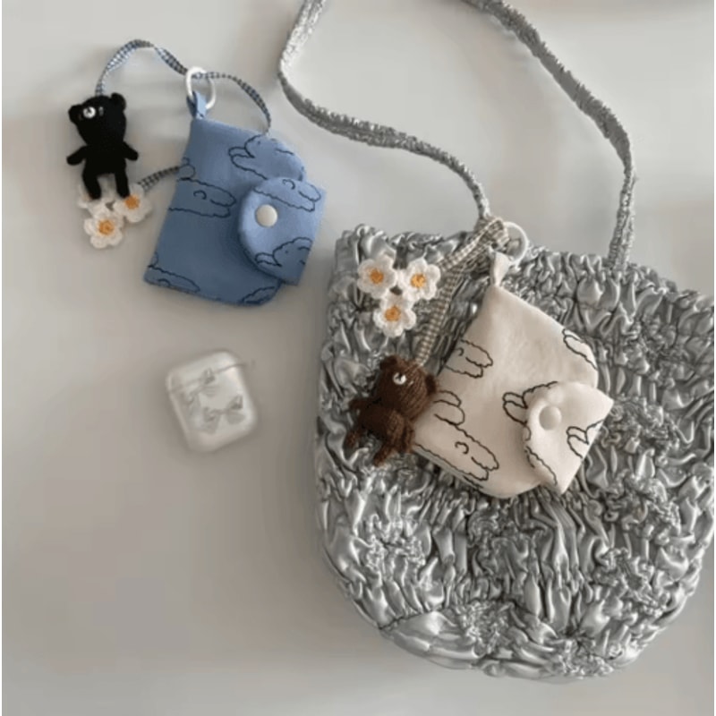 Cute Floral Coin Purse Card Holder For Girls 9
