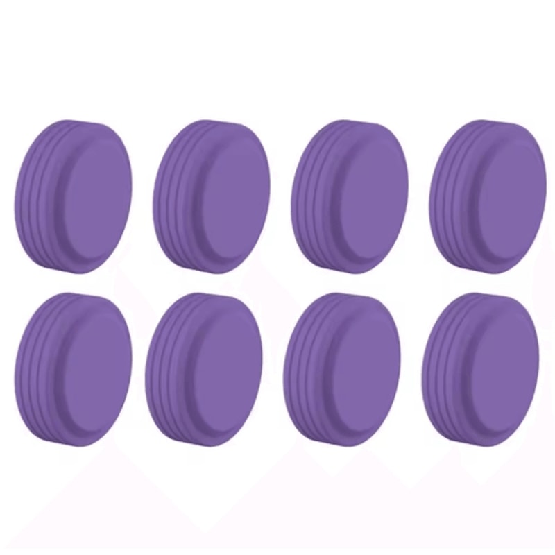8PCS Silicone Luggage Wheel Protector Rings For Quiet Travel 15
