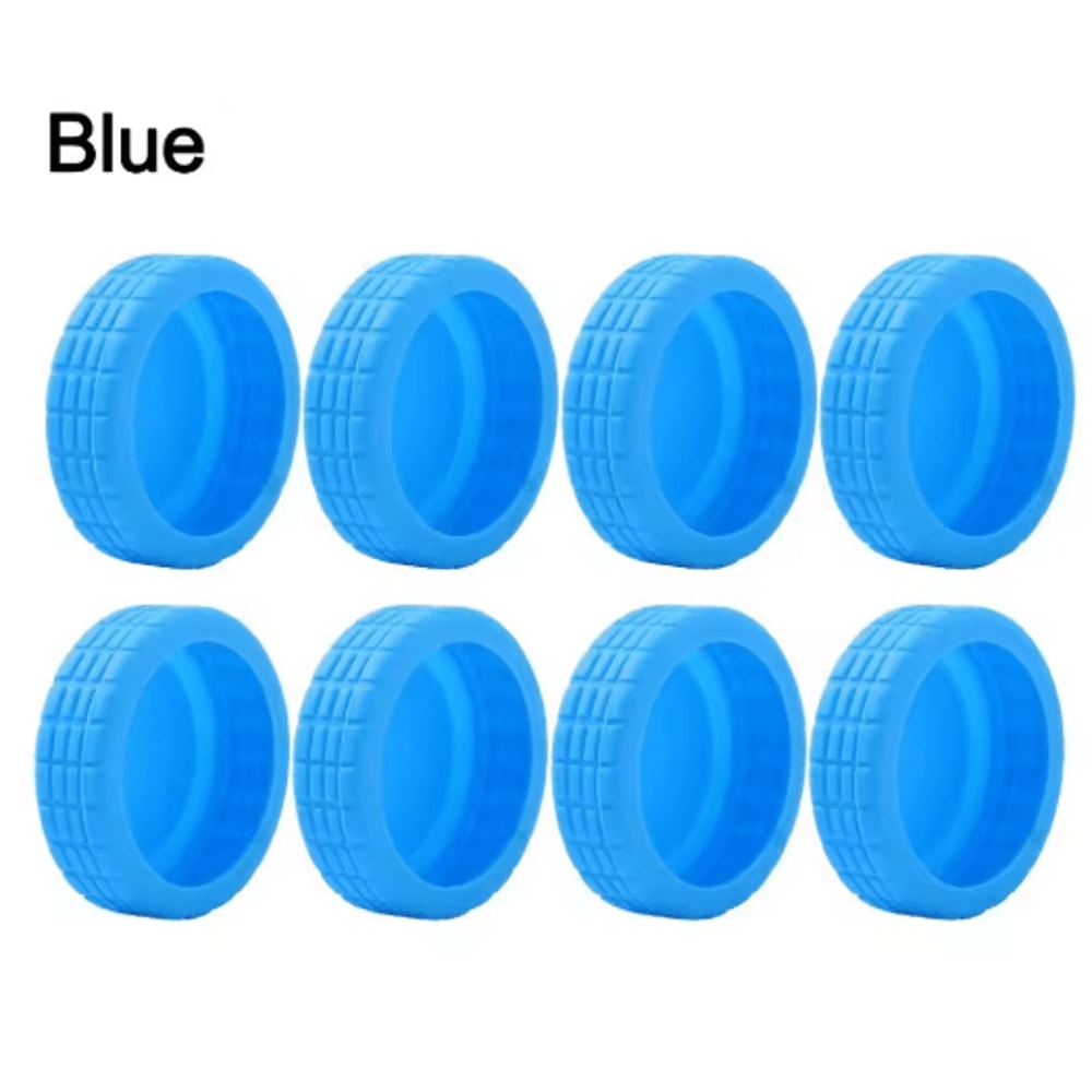 Luggage Wheel Protectors Silicone Covers For Quiet Smooth Travel 2