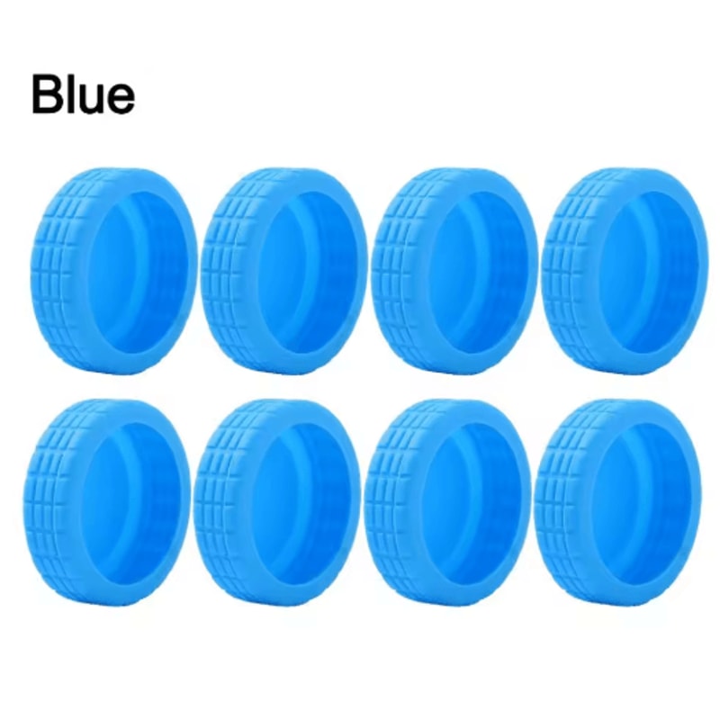 Luggage Wheel Protectors Silicone Covers For Quiet Smooth Travel 2