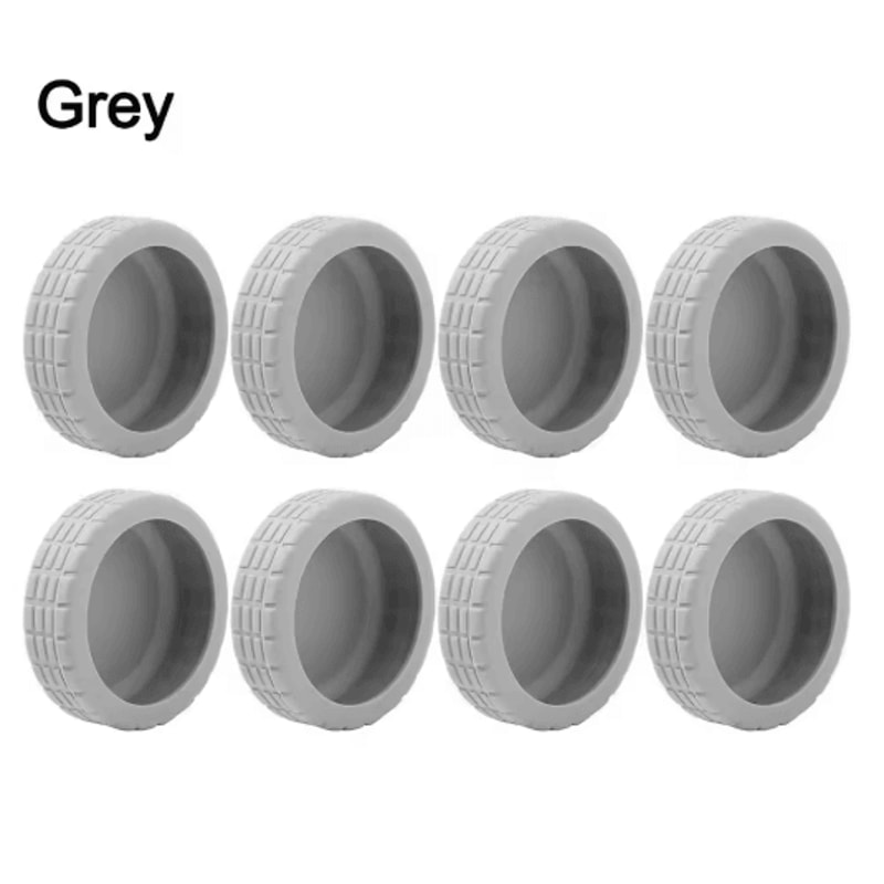 Luggage Wheel Protectors Silicone Covers For Quiet Smooth Travel 4